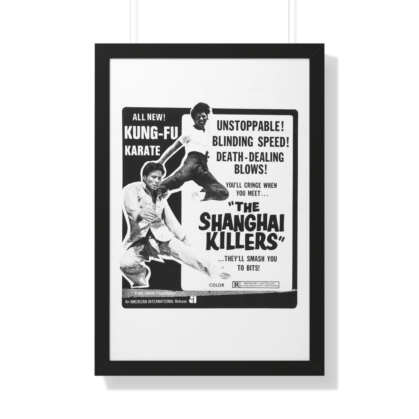 THE SHANGHAI KILLERS 1971 - Framed Movie Poster-20" x 30"-The Sticker Space