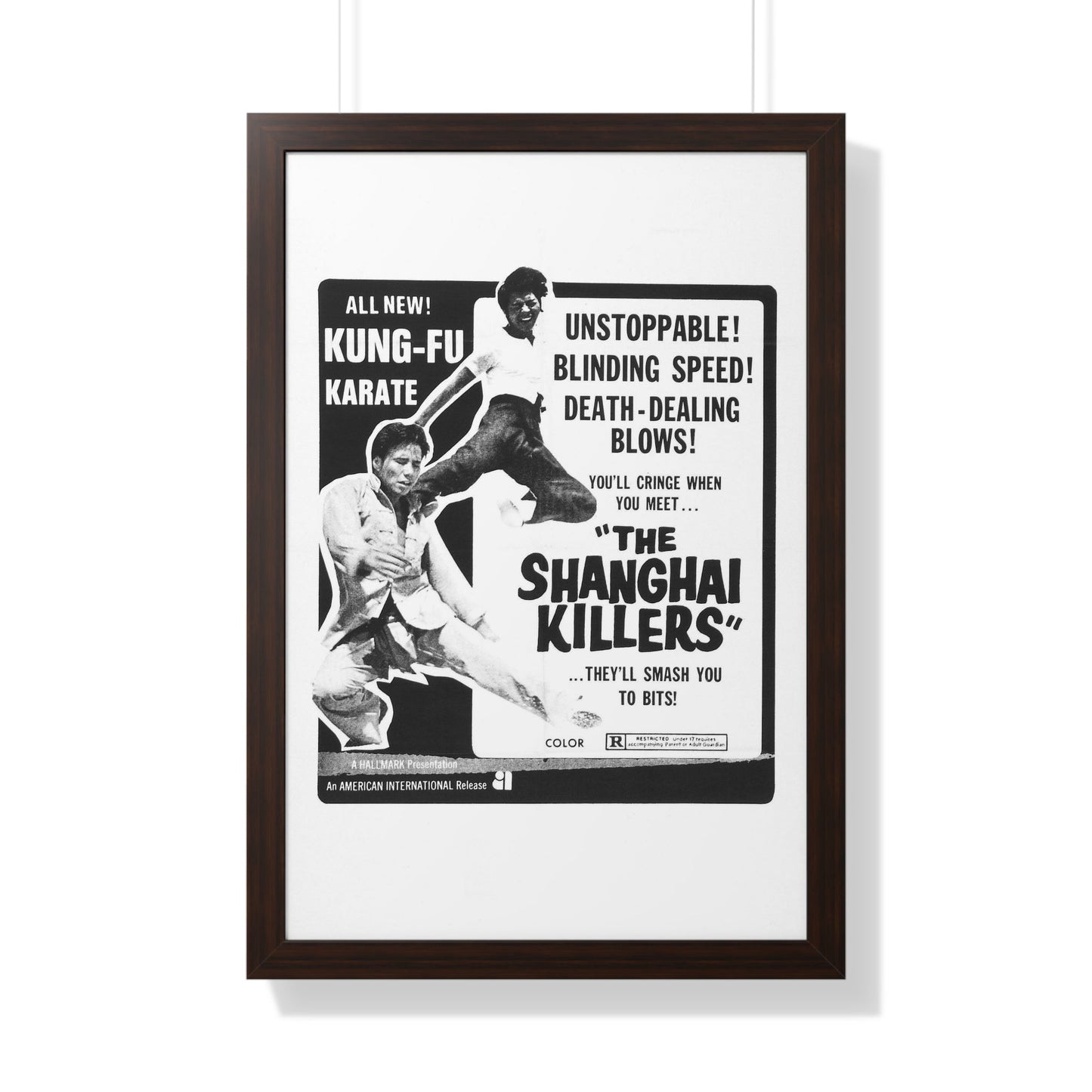 THE SHANGHAI KILLERS 1971 - Framed Movie Poster-20" x 30"-The Sticker Space