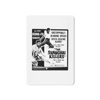 THE SHANGHAI KILLERS 1971 Movie Poster - Refrigerator Magnet 6 Inch - The Sticker Space