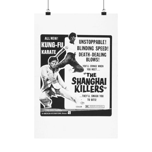 THE SHANGHAI KILLERS 1971 - Paper Movie Poster-12″ x 18″-The Sticker Space