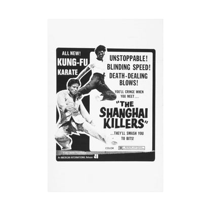 THE SHANGHAI KILLERS 1971 - Paper Movie Poster-The Sticker Space