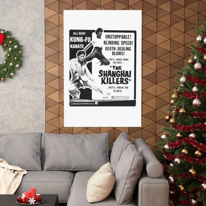 THE SHANGHAI KILLERS 1971 - Paper Movie Poster - The Sticker Space