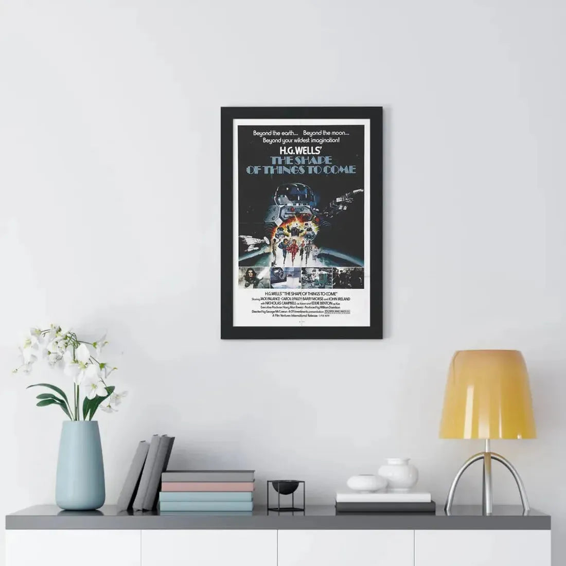 THE SHAPE OF THINGS TO COME 1979 - Framed Movie Poster - The Sticker Space