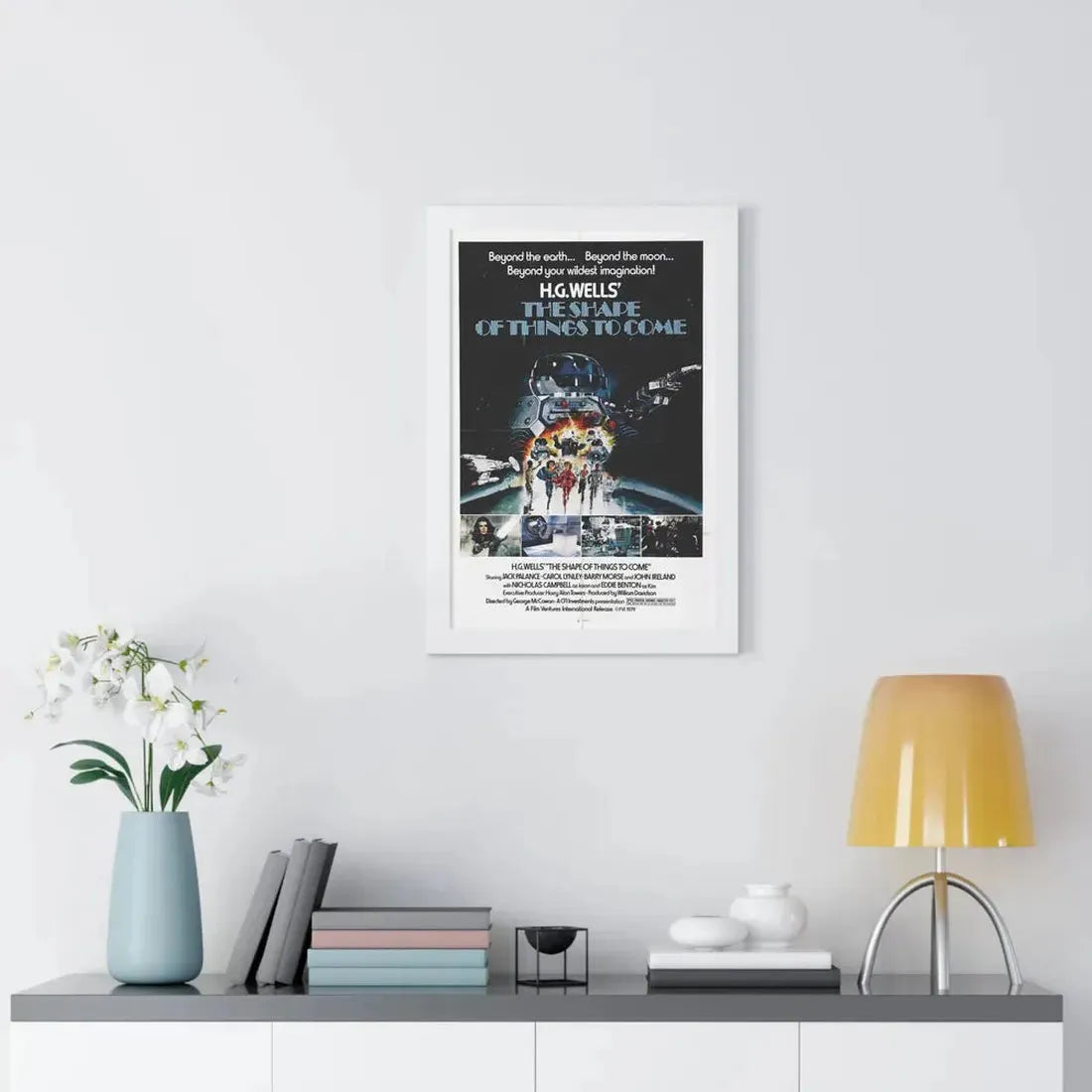 THE SHAPE OF THINGS TO COME 1979 - Framed Movie Poster - The Sticker Space