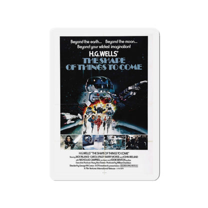 THE SHAPE OF THINGS TO COME 1979 Movie Poster - Refrigerator Magnet