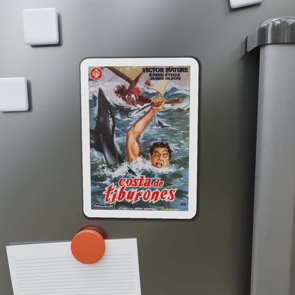 THE SHARKFIGHTERS 1956 Movie Poster - Refrigerator Magnet