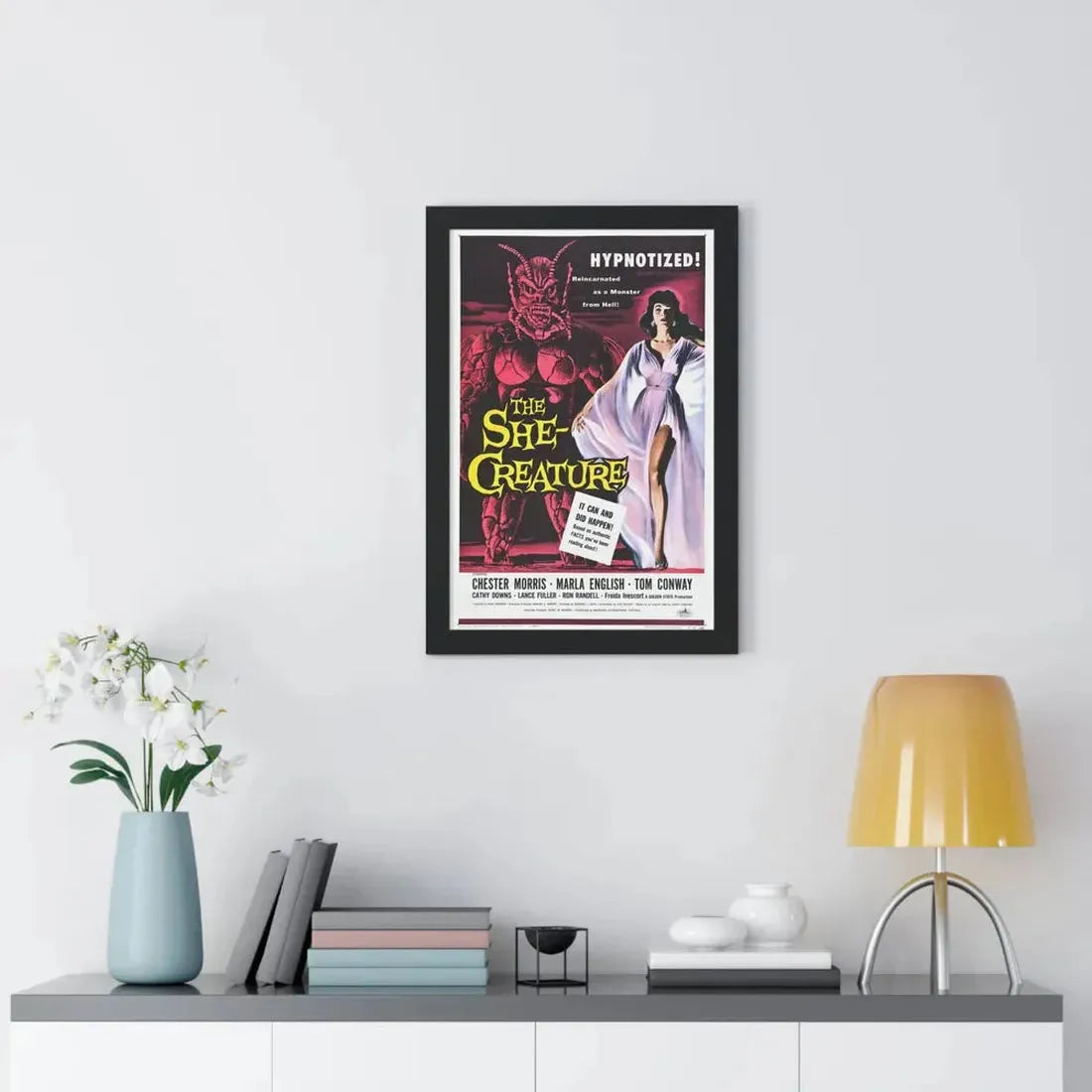 THE SHE-CREATURE 1956 - Framed Movie Poster - The Sticker Space