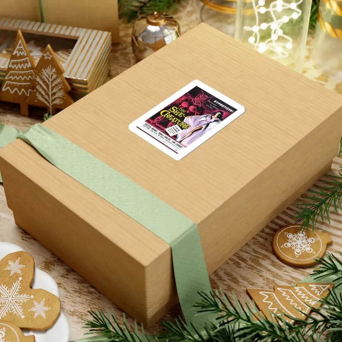 THE SHE-CREATURE 1956 Movie Poster - STICKER Vinyl Kiss-Cut Decal - The Sticker Space