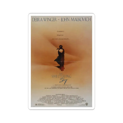 The Sheltering Sky 1990 Movie Poster - STICKER Vinyl Kiss-Cut Decal 2 Inch White - The Sticker Space