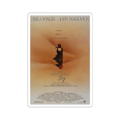 The Sheltering Sky 1990 Movie Poster - STICKER Vinyl Kiss-Cut Decal 3 Inch White - The Sticker Space
