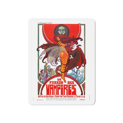 THE SHIVER OF THE VAMPIRE 1971 Movie Poster - Refrigerator Magnet-5 Inch-The Sticker Space