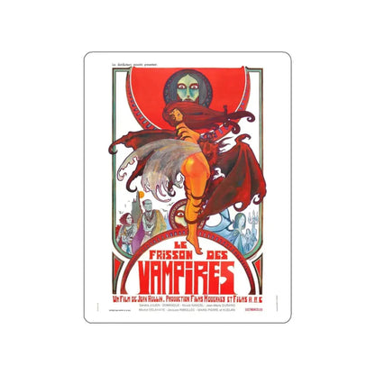 THE SHIVER OF THE VAMPIRE 1971 Movie Poster STICKER Vinyl Die-Cut Decal 4 Inch - The Sticker Space