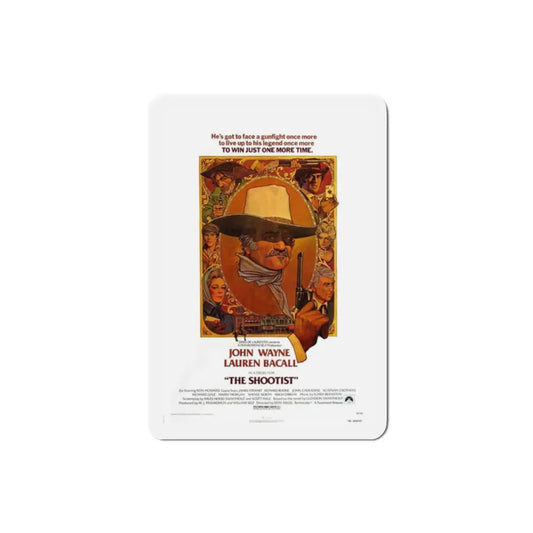 The Shootist 1976 Movie Poster Refrigerator Magnet 2 Inch - The Sticker Space