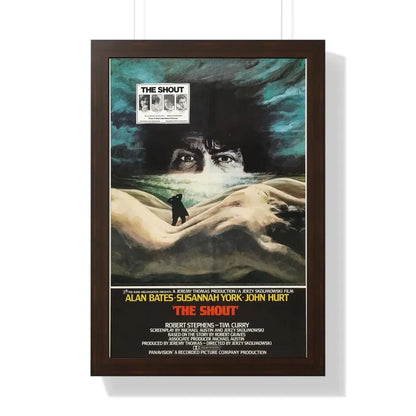 THE SHOUT 1978 - Framed Movie Poster 16″ x 24″ Walnut - The Sticker Space