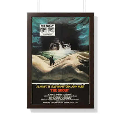 THE SHOUT 1978 - Framed Movie Poster 20" x 30" Walnut - The Sticker Space