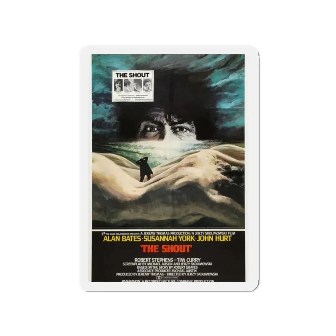 THE SHOUT 1978 Movie Poster - Refrigerator Magnet 2 Inch - The Sticker Space