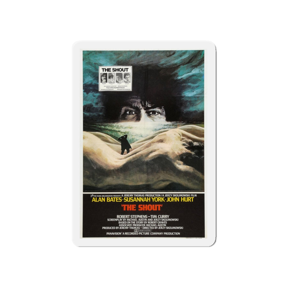 THE SHOUT 1978 Movie Poster - Refrigerator Magnet