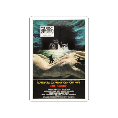 THE SHOUT 1978 Movie Poster STICKER Vinyl Die-Cut Decal 4 Inch - The Sticker Space