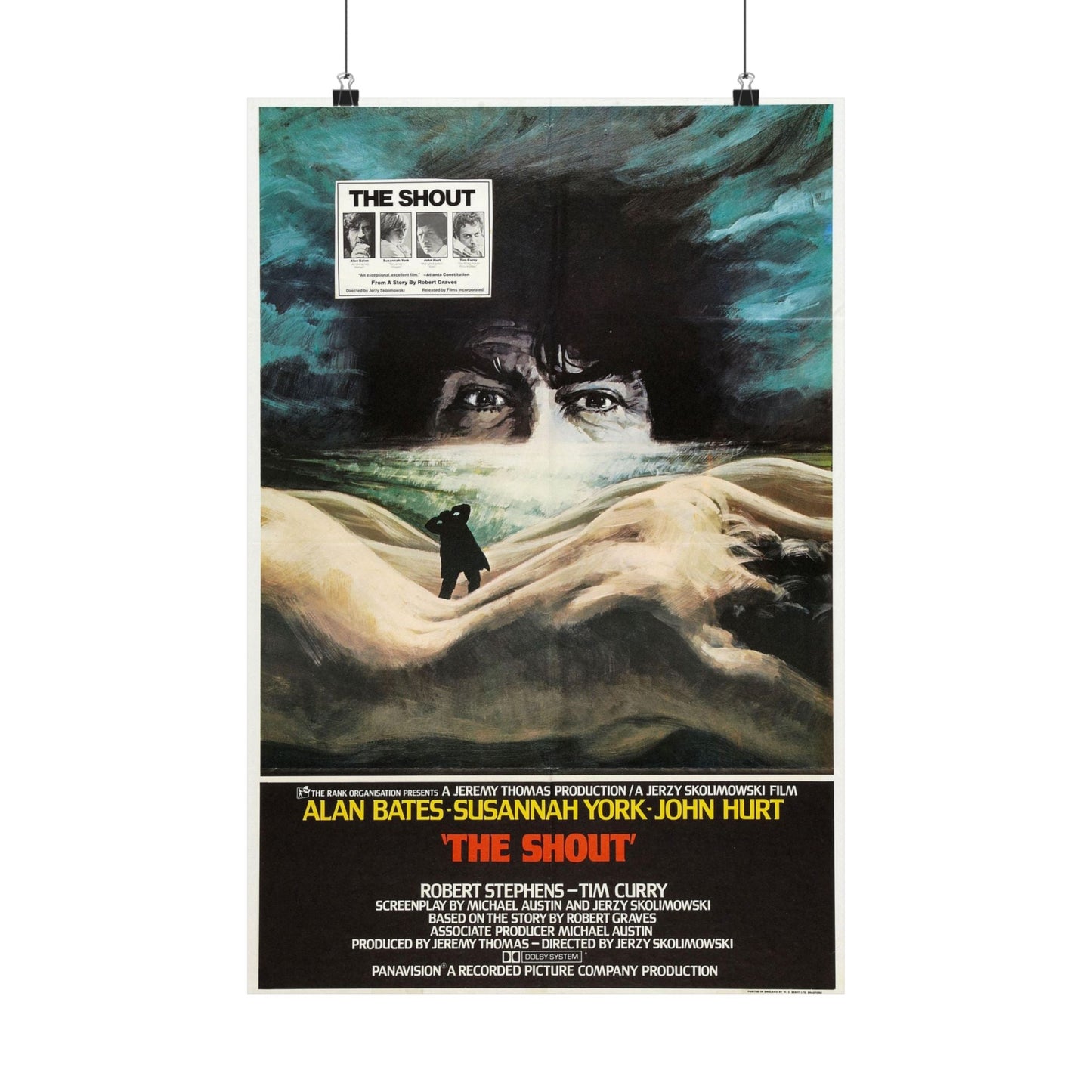 THE SHOUT 1978 - Paper Movie Poster-16″ x 24″-The Sticker Space