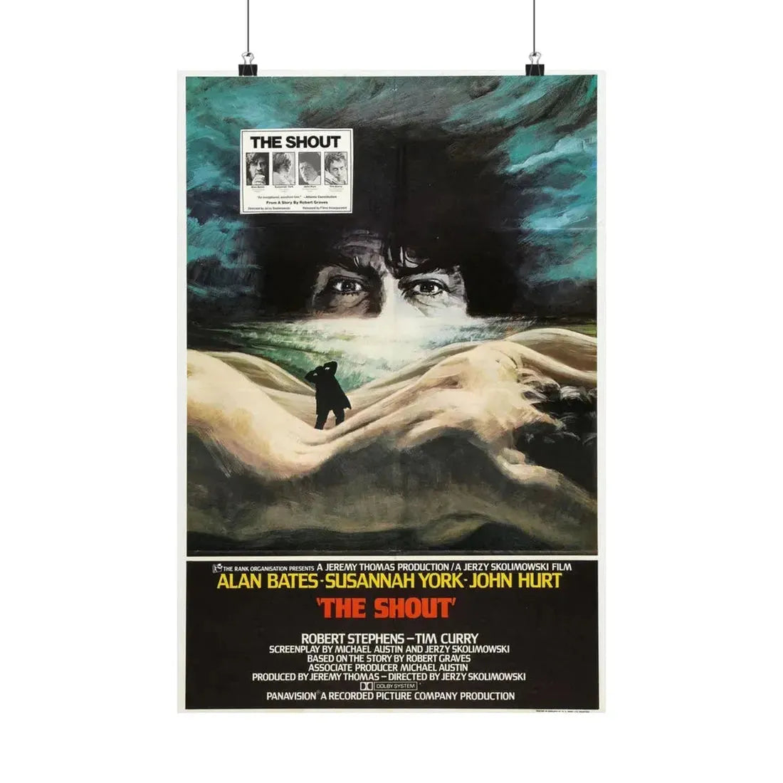 THE SHOUT 1978 - Paper Movie Poster 16″ x 24″ Matte - The Sticker Space