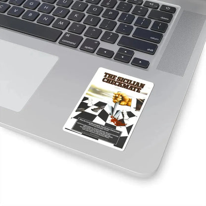 The Sicilian Checkmate 1972 Movie Poster - STICKER Vinyl Kiss-Cut Decal - The Sticker Space