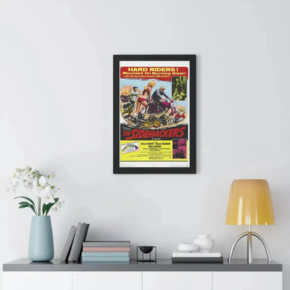 THE SIDEHACKERS 1969 - Framed Movie Poster - The Sticker Space