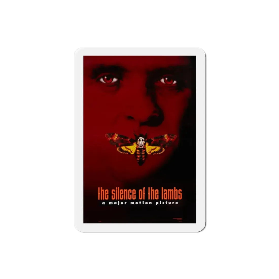 The Silence of the Lambs 1991 Movie Poster Refrigerator Magnet 2 Inch - The Sticker Space