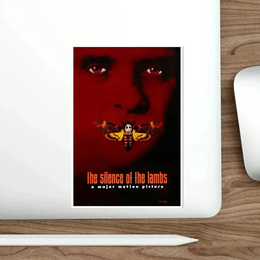 The Silence of the Lambs 1991 Movie Poster STICKER Vinyl Die-Cut Decal - The Sticker Space