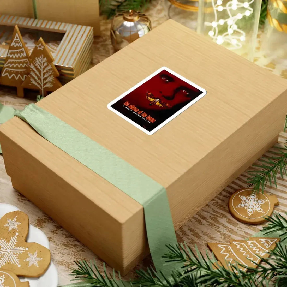 The Silence of the Lambs 1991 Movie Poster - STICKER Vinyl Kiss-Cut Decal - The Sticker Space