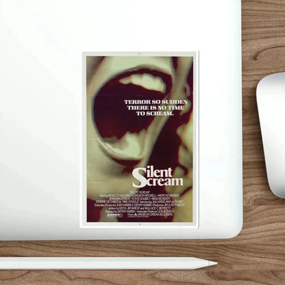 The Silent Scream 1979 Movie Poster STICKER Vinyl Die-Cut Decal - The Sticker Space