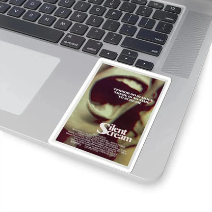 The Silent Scream 1979 Movie Poster - STICKER Vinyl Kiss-Cut Decal - The Sticker Space