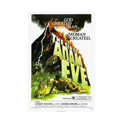 THE SIN OF ADAM AND EVE 1969 - Paper Movie Poster - The Sticker Space
