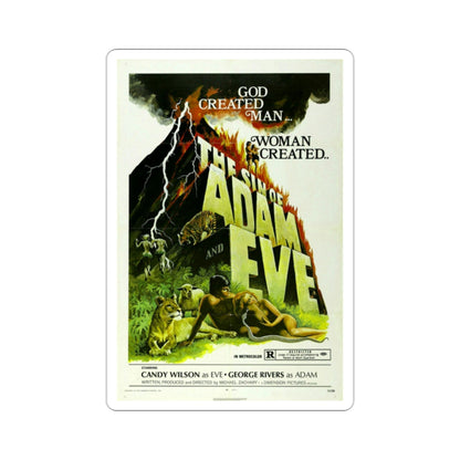 The Sin of Adam and Eve 1973 Movie Poster STICKER Vinyl Die-Cut Decal-2 Inch-The Sticker Space