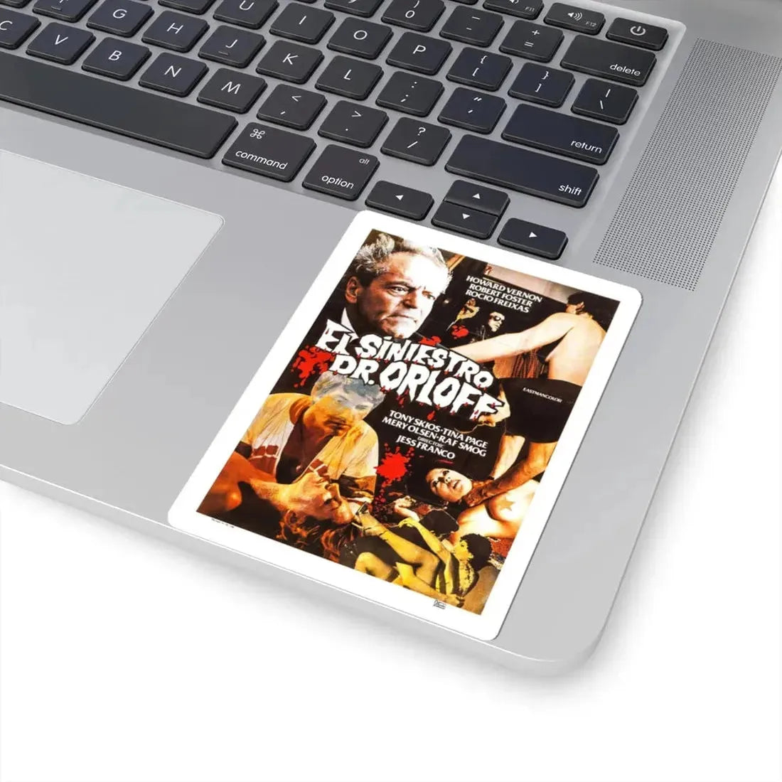 THE SINISTER DR. ORLOFF 1984 Movie Poster - STICKER Vinyl Kiss-Cut Decal - The Sticker Space