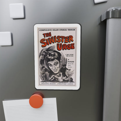 THE SINISTER URGE 1960 Movie Poster - Refrigerator Magnet