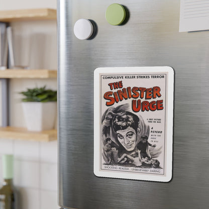 THE SINISTER URGE 1960 Movie Poster - Refrigerator Magnet