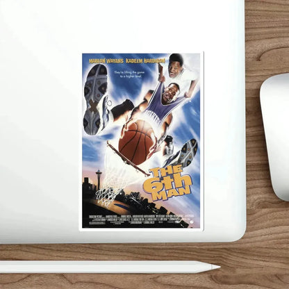The Sixth Man 1997 Movie Poster STICKER Vinyl Die-Cut Decal - The Sticker Space