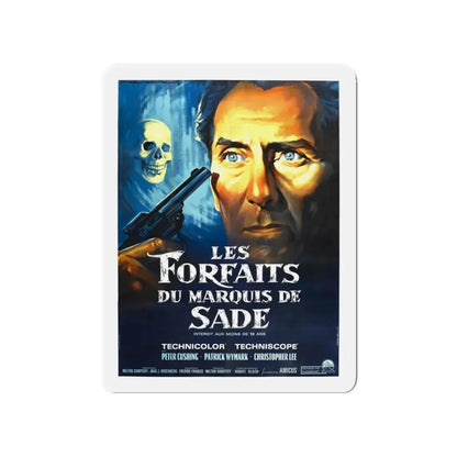 THE SKULL 1965 Movie Poster - Refrigerator Magnet 4 Inch - The Sticker Space