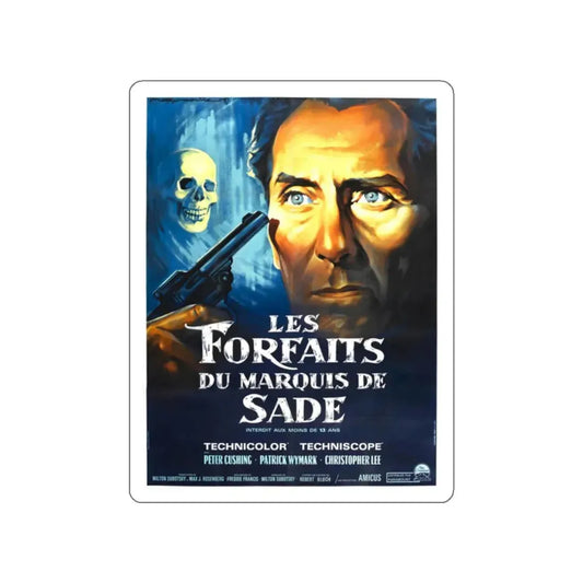 THE SKULL 1965 Movie Poster STICKER Vinyl Die-Cut Decal 2 Inch - The Sticker Space