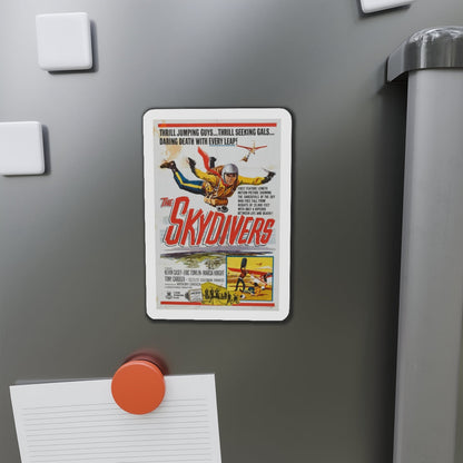 THE SKYDIVERS 1963 Movie Poster - Refrigerator Magnet