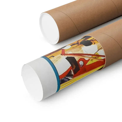 THE SKYDIVERS 1963 - Paper Movie Poster - The Sticker Space