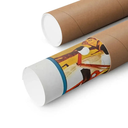 THE SKYDIVERS 1963 - Paper Movie Poster - The Sticker Space