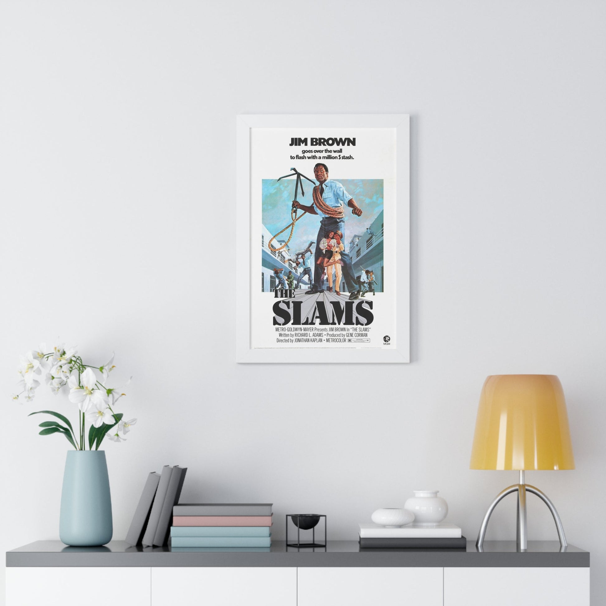 THE SLAMS 1973 - Framed Movie Poster-The Sticker Space