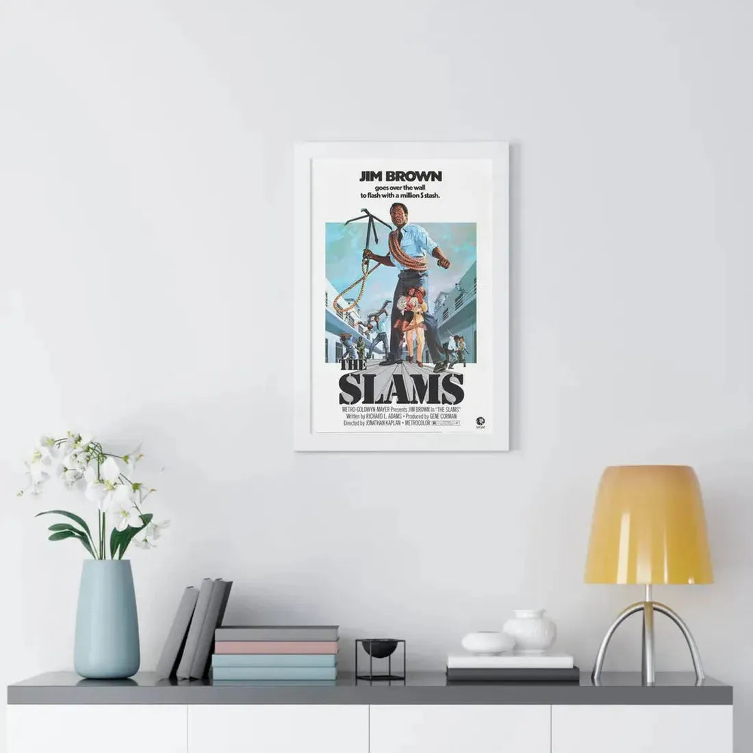 THE SLAMS 1973 - Framed Movie Poster - The Sticker Space