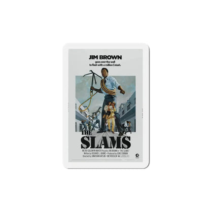 The Slams 1973 Movie Poster Refrigerator Magnet 5 Inch - The Sticker Space