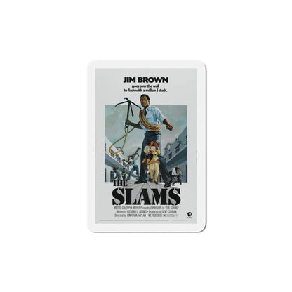 The Slams 1973 Movie Poster Refrigerator Magnet 6 Inch - The Sticker Space