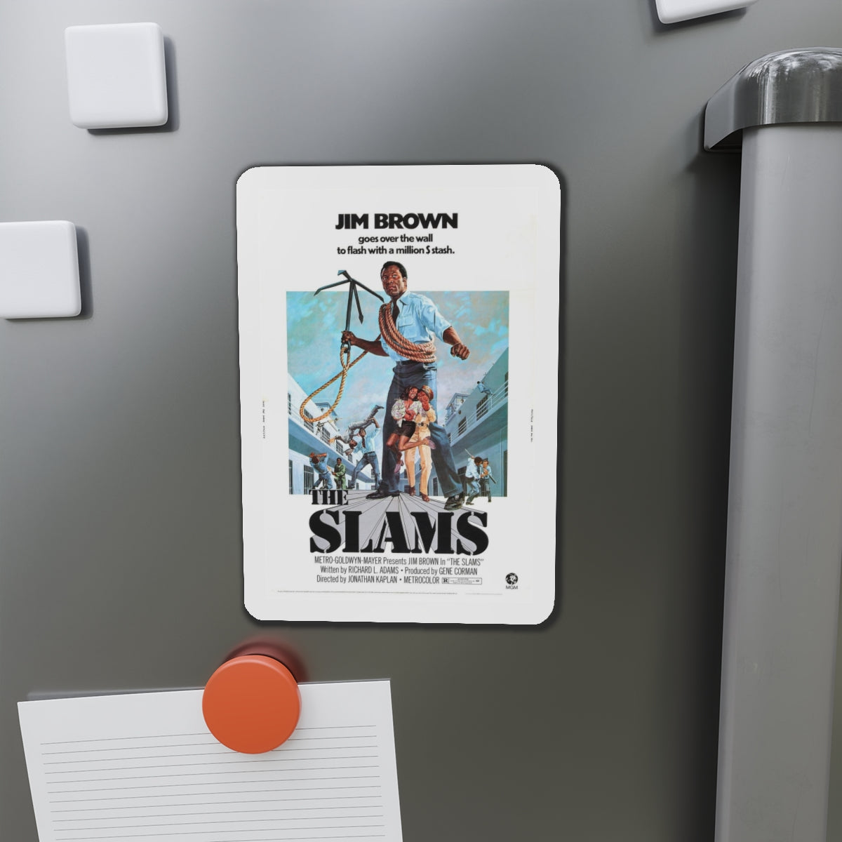 THE SLAMS 1973 Movie Poster - Refrigerator Magnet