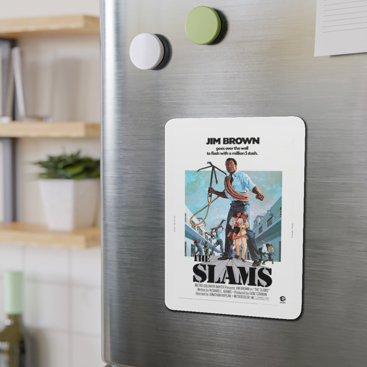 THE SLAMS 1973 Movie Poster - Refrigerator Magnet