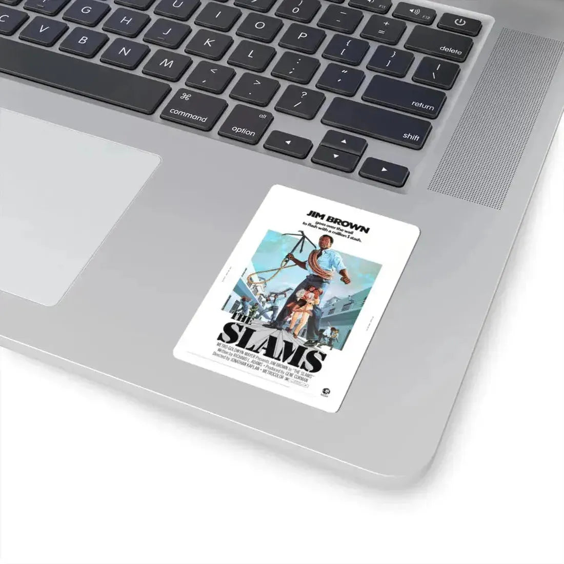 THE SLAMS 1973 Movie Poster - STICKER Vinyl Kiss-Cut Decal - The Sticker Space