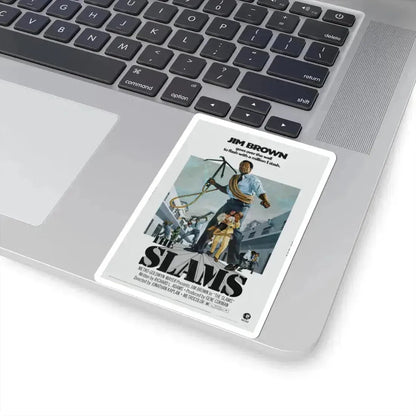 The Slams 1973 Movie Poster - STICKER Vinyl Kiss-Cut Decal - The Sticker Space